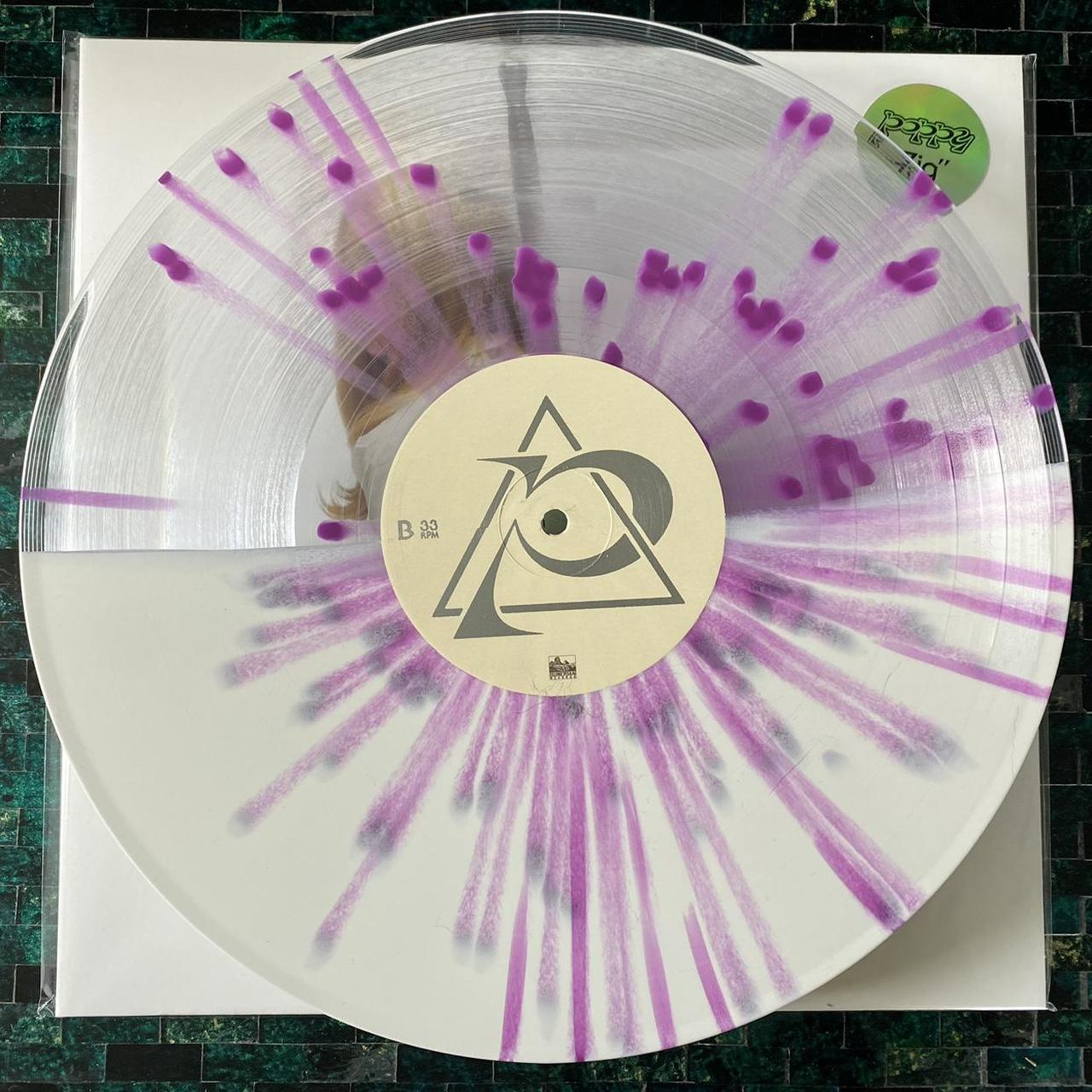 POPPY - Zig VINILO White/Clear & Purple splatter