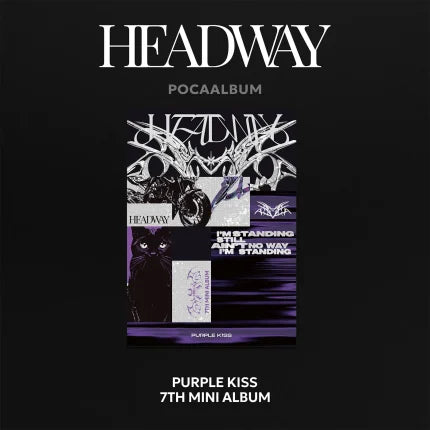 PURPLE KISS - HEADWAY (7th Mini Album) POCAALBUM