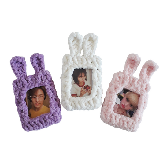 PHOTOCARD HOLDER CROCHET - Chunky Bunny