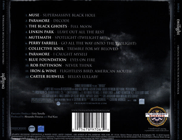 TWILIGHT Original Soundtrack CD