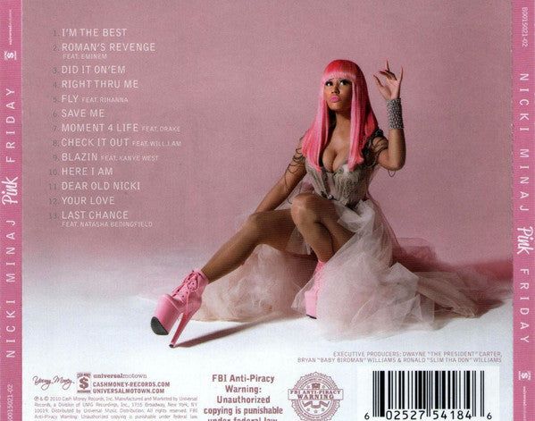 NICKI MINAJ - Pink friday CD