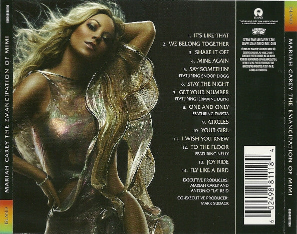 MARIAH CAREY - The emancipation of Mimi CD