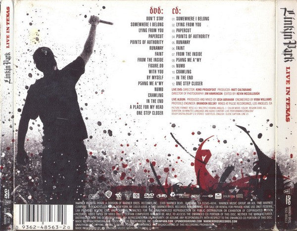LINKIN PARK - Live In Texas CD