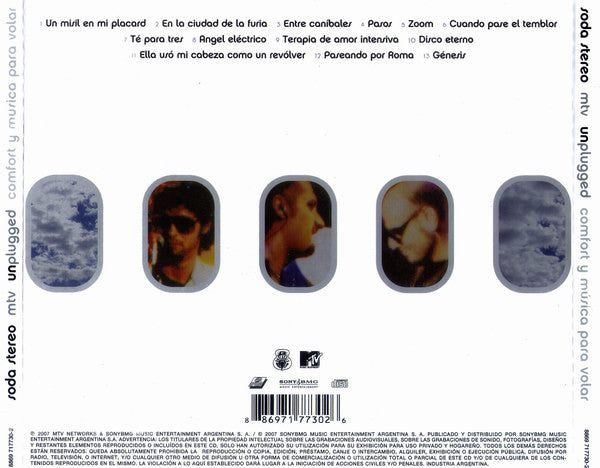 SODA STEREO - MTV Unplugged - Comfort Y Musica Para Volar CD