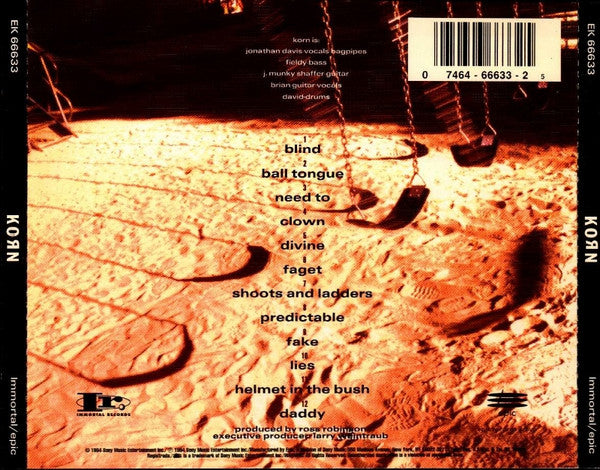 KORN - Korn CD