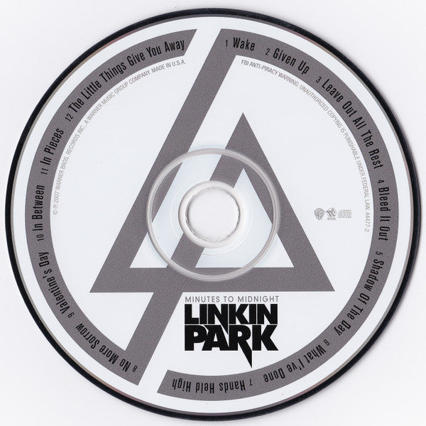 LINKIN PARK - Minutes To Midnight CD