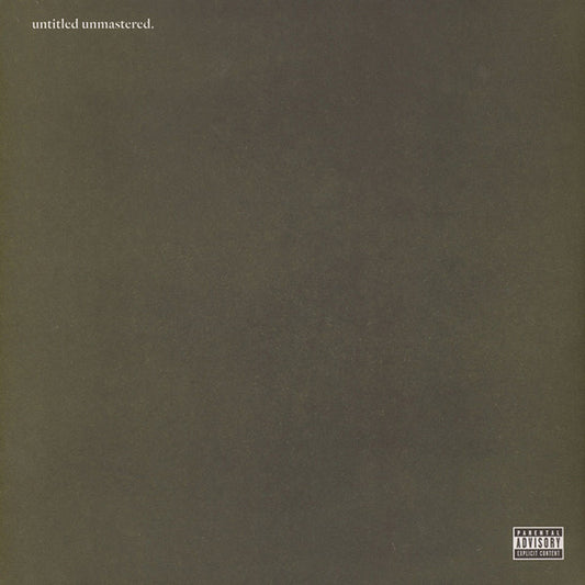 KENDRICK LAMAR - Untitled unmastered VINILO