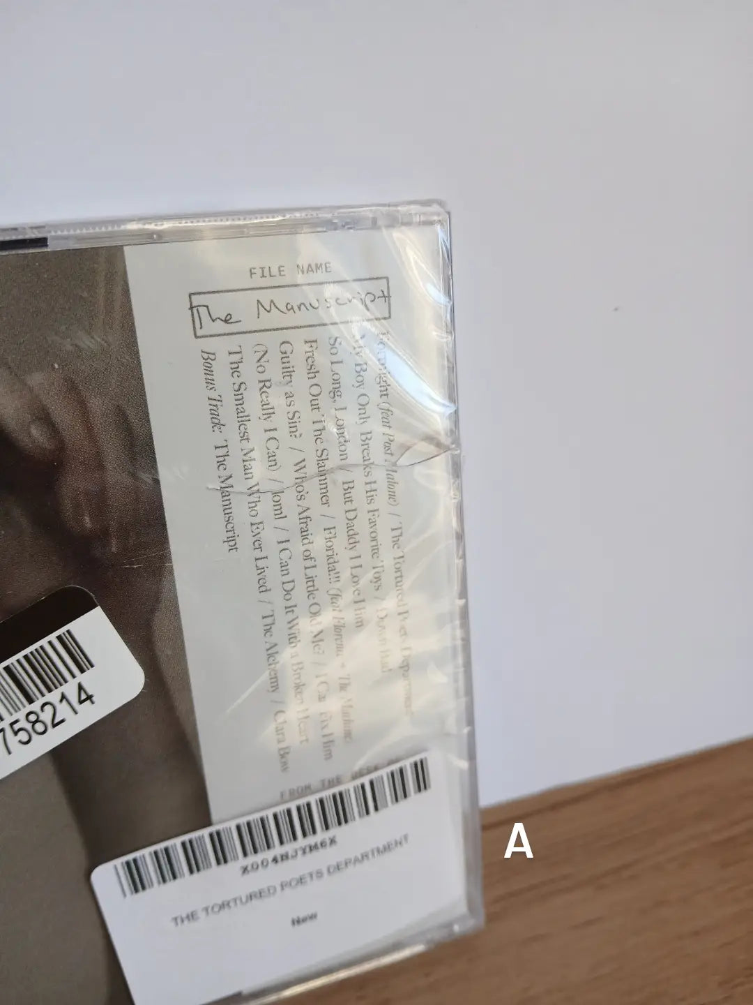 TAYLOR SWIFT - The Tortured Poets Department CD THE MANUSCRIPT