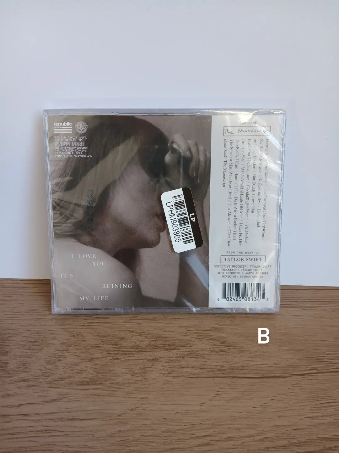 TAYLOR SWIFT - The Tortured Poets Department CD THE MANUSCRIPT