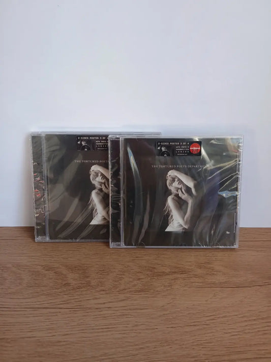 TAYLOR SWIFT - The Tortured Poets Department CD THE BLACK DOG