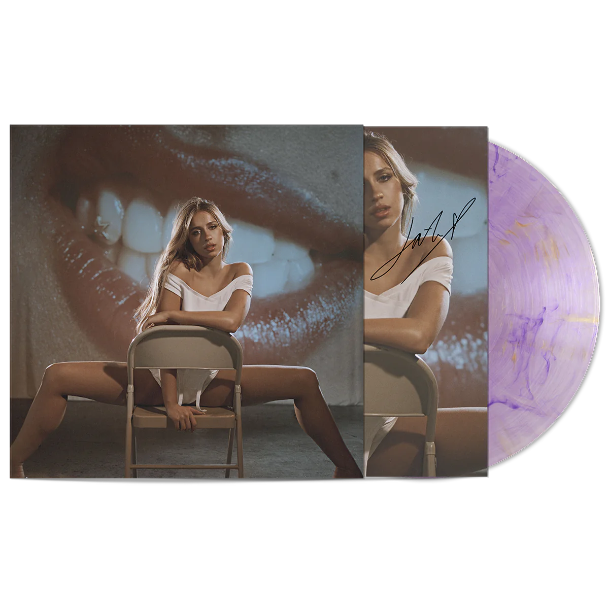 TATE MCRAE - So close to what VINILO Poster AUTOGRAFIADO (Alt cover)