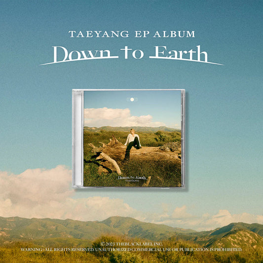 TAEYANG (BIGBANG) - Down to earth CD
