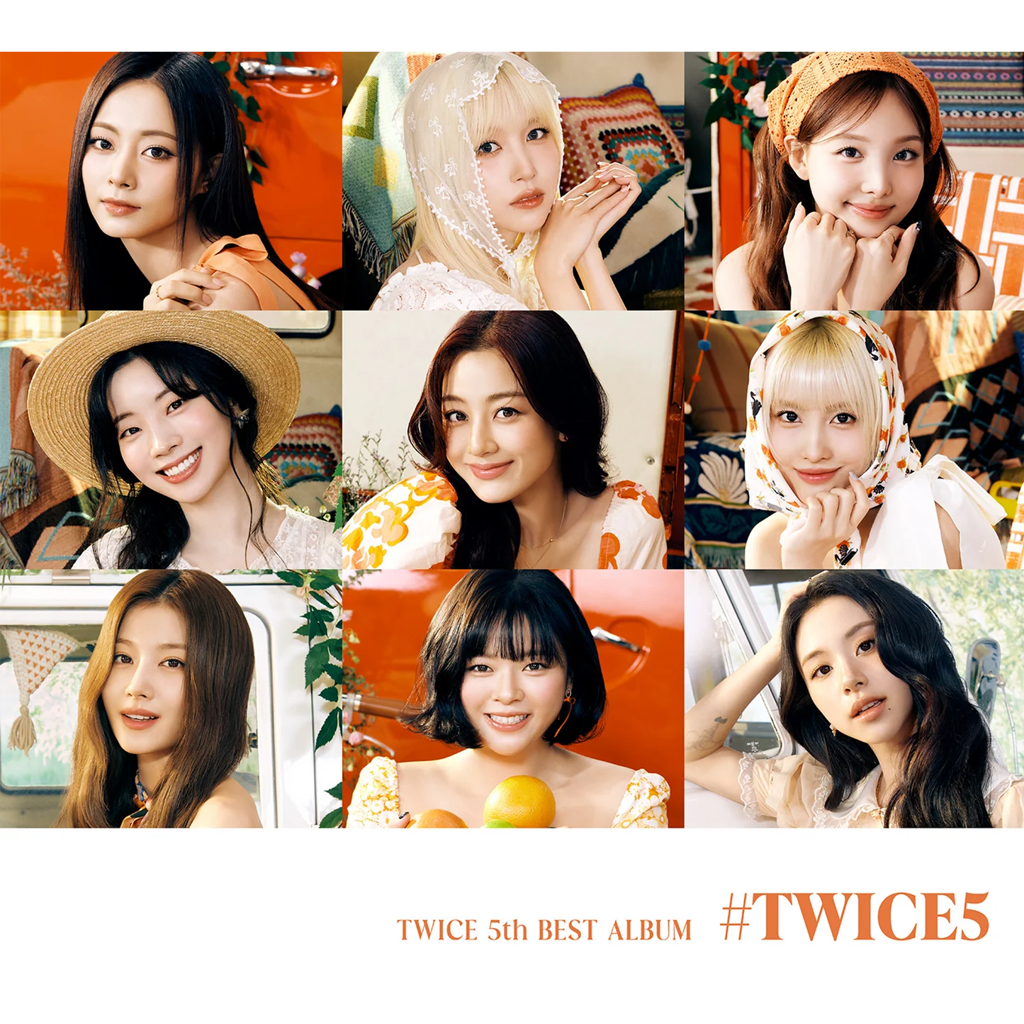 TWICE - TWICE5 (5th Best Album) LIMITADO A CD Japan