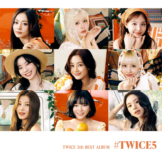 TWICE - TWICE5 (5th Best Album) LIMITADO A CD Japan