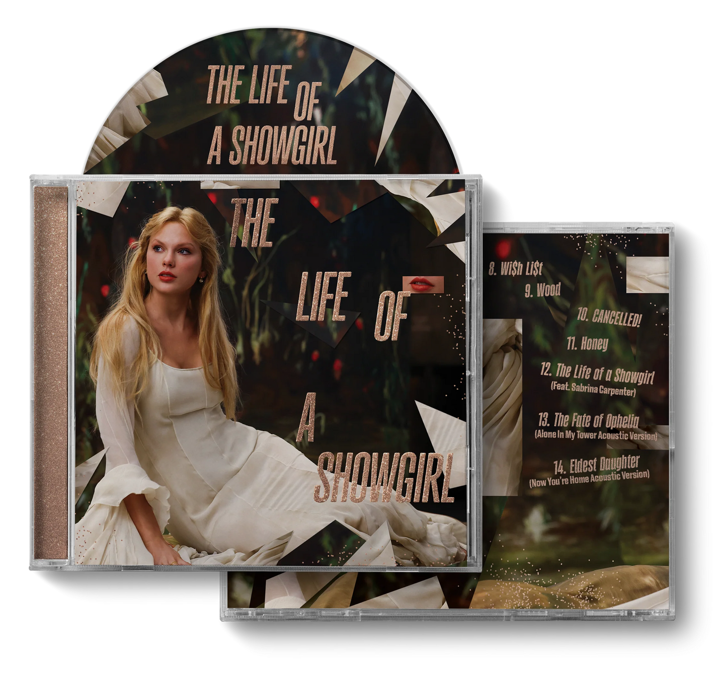 [PRE-ORDEN] TAYLOR SWIFT - The Life of a Showgirl CD LIMITADO (Alone in my tower acoustic)