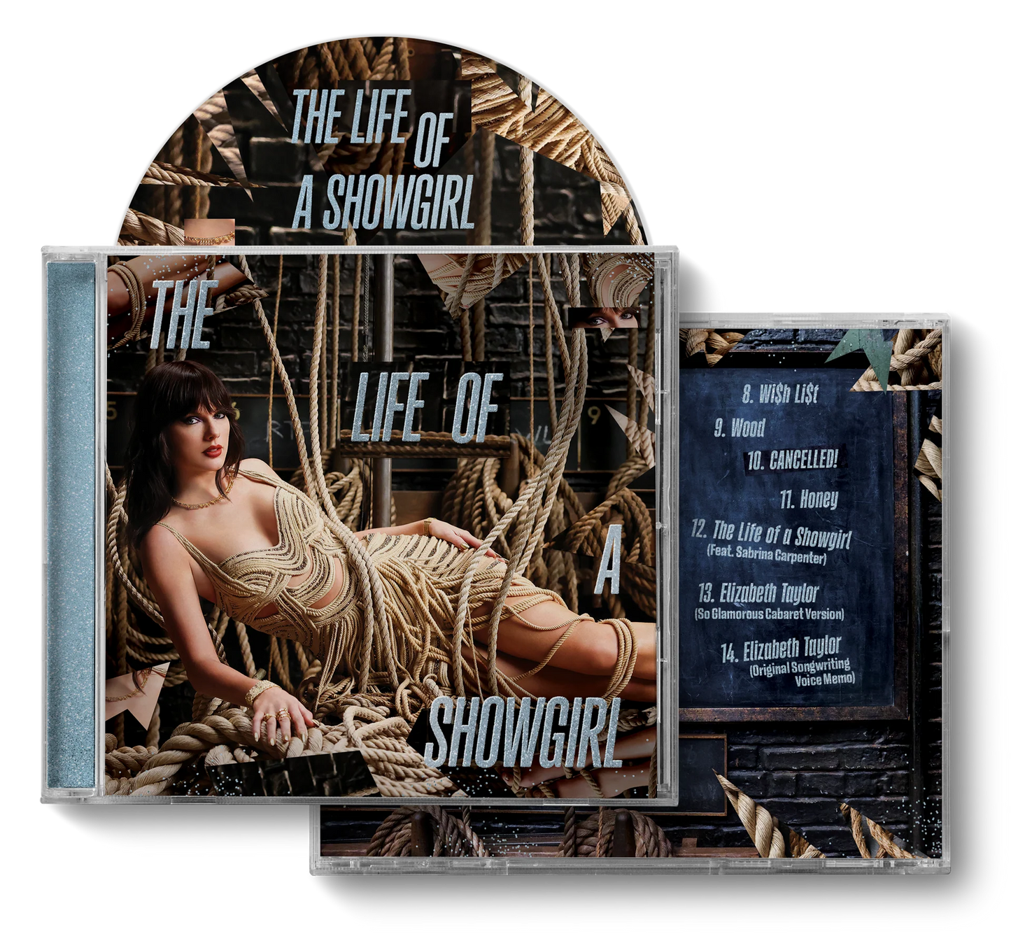 [PRE-ORDEN] TAYLOR SWIFT - The Life of a Showgirl CD LIMITADO (So glamorous cabaret)