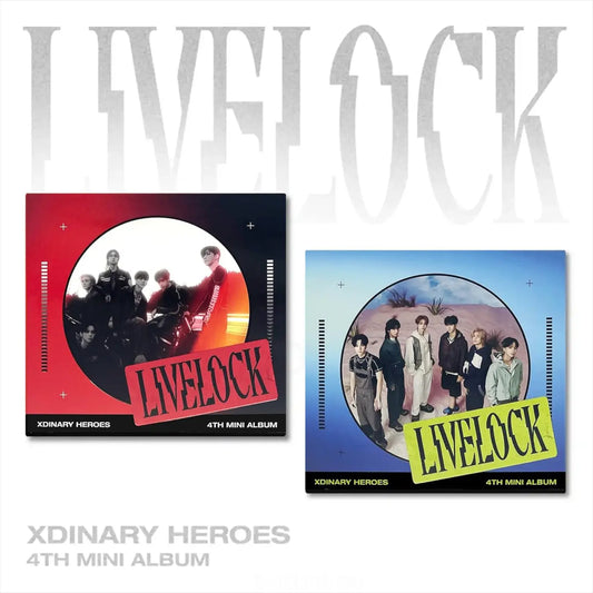 XDINARY HEROES - Livelock (4th Mini Album) DIGIPACK