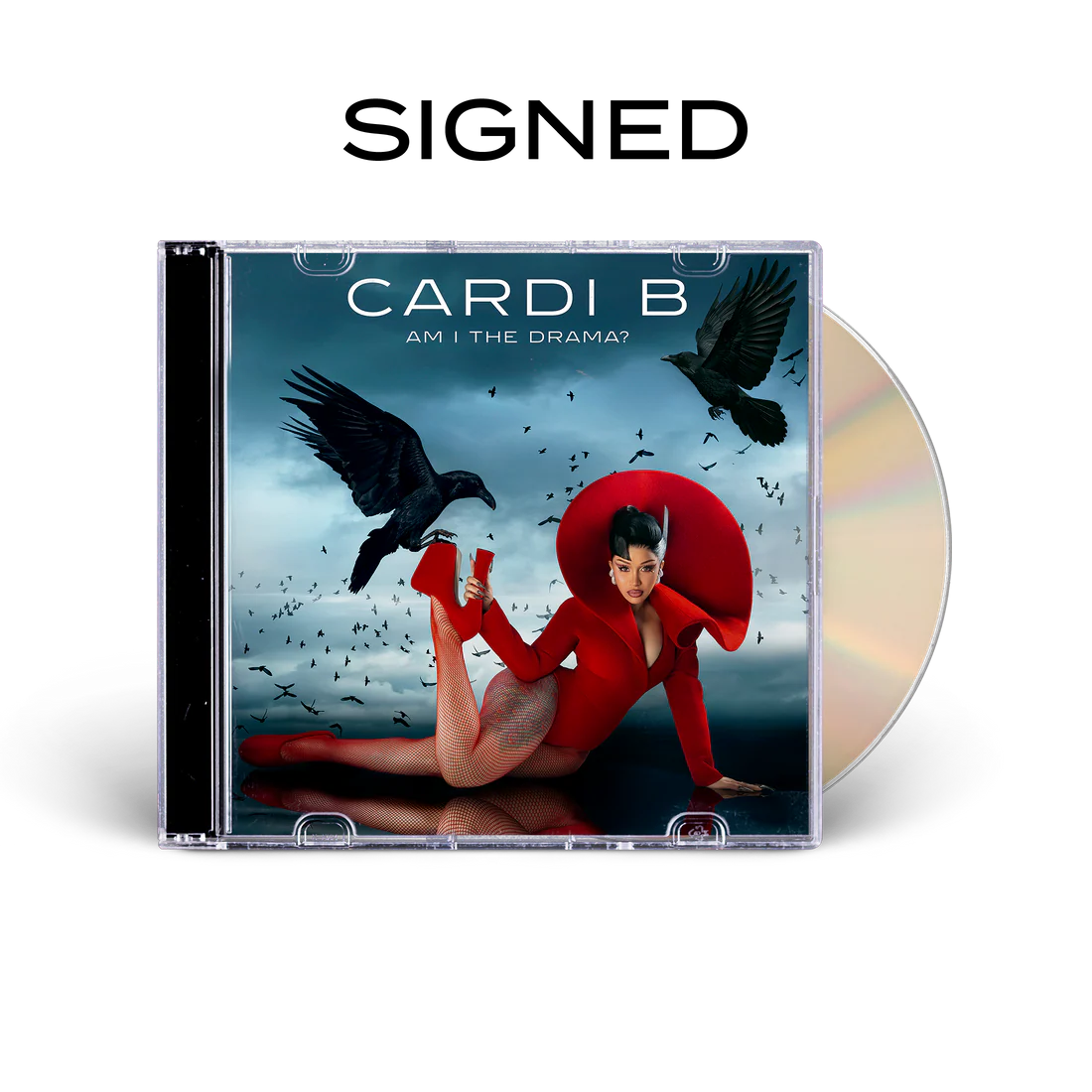 CARDI B - AM I THE DRAMA? CD AUTOGRAFIADO