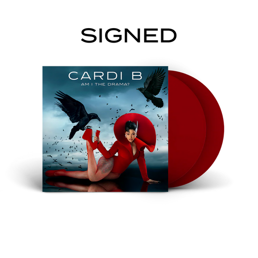 CARDI B - AM I THE DRAMA? VINILO AUTOGRAFIADO
