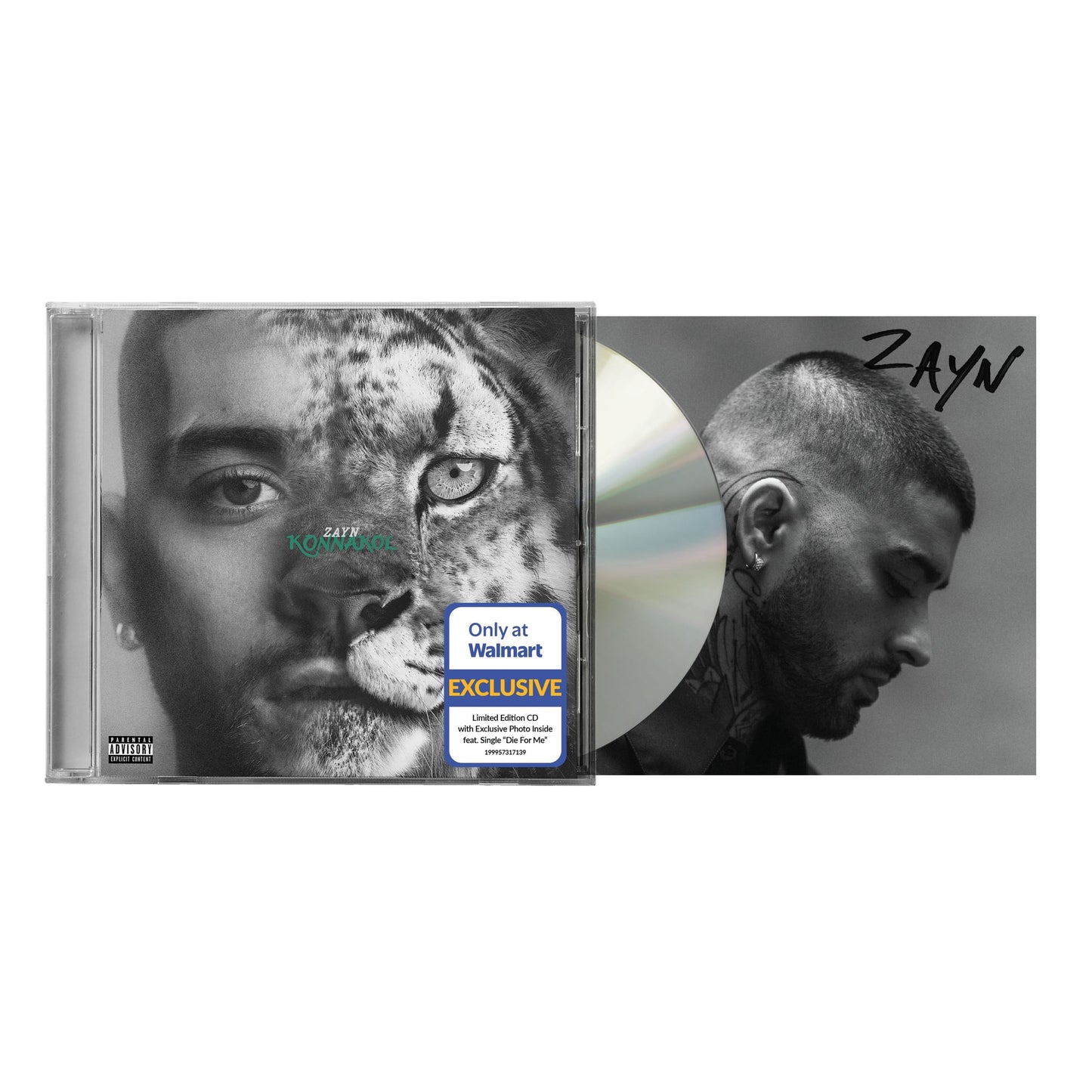 ZAYN - KONNAKOL CD Walmart Exclusive AUTOGRAFIADO