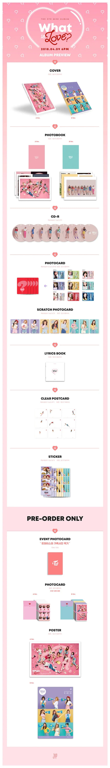 TWICE - What is Love? (5th Mini Album) – MUSIKPOP