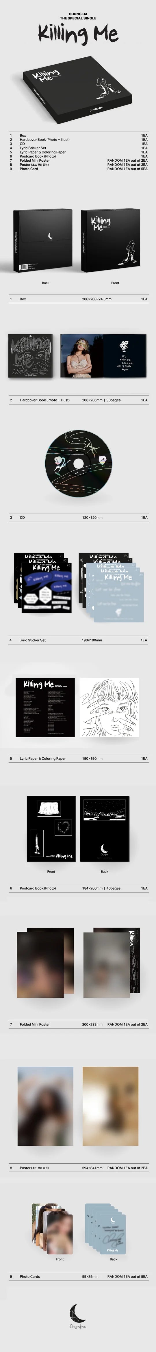 CHUNGHA - KILLING ME (Special Single Album)