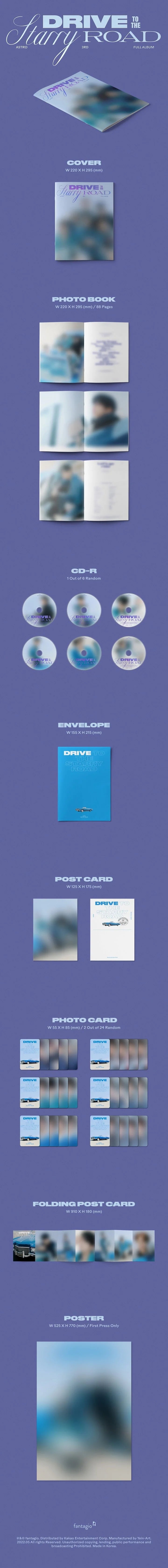 ASTRO - Drive to the Starry Road (3rd Album)
