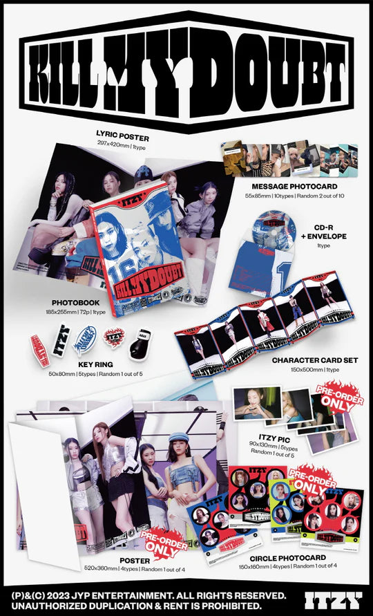 ITZY - KILL MY DOUBT (LIMITED Edition)