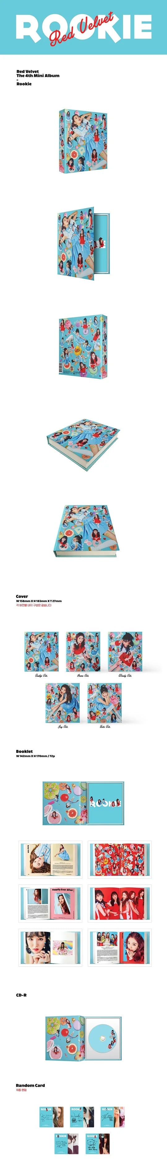 RED VELVET - ROOKIE (4th Mini Album)