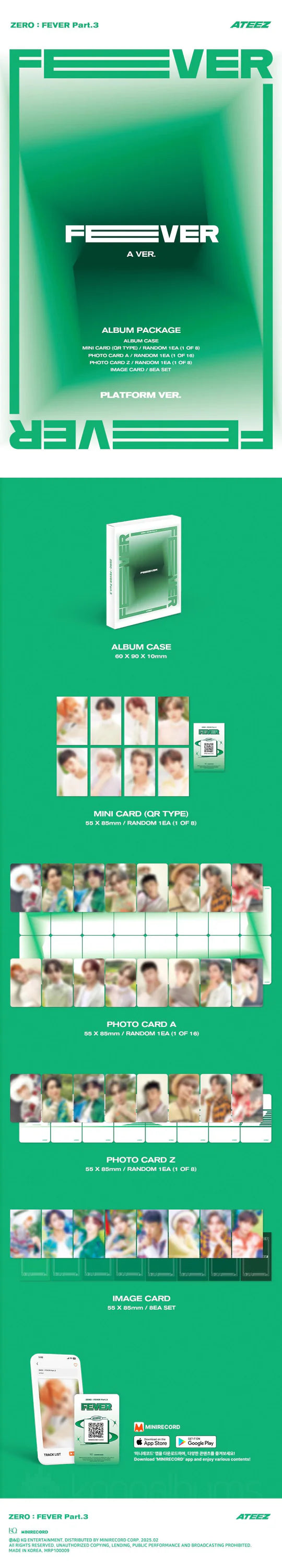 ATEEZ - ZERO : FEVER PART.3 PLATFORM