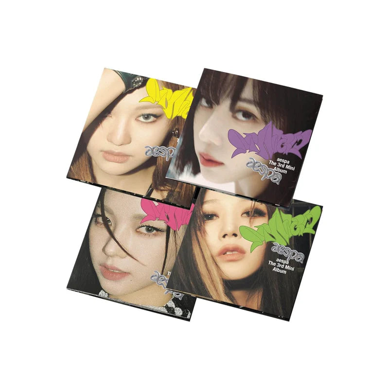 AESPA - MY WORLD (3rd Mini Album) Poster Version
