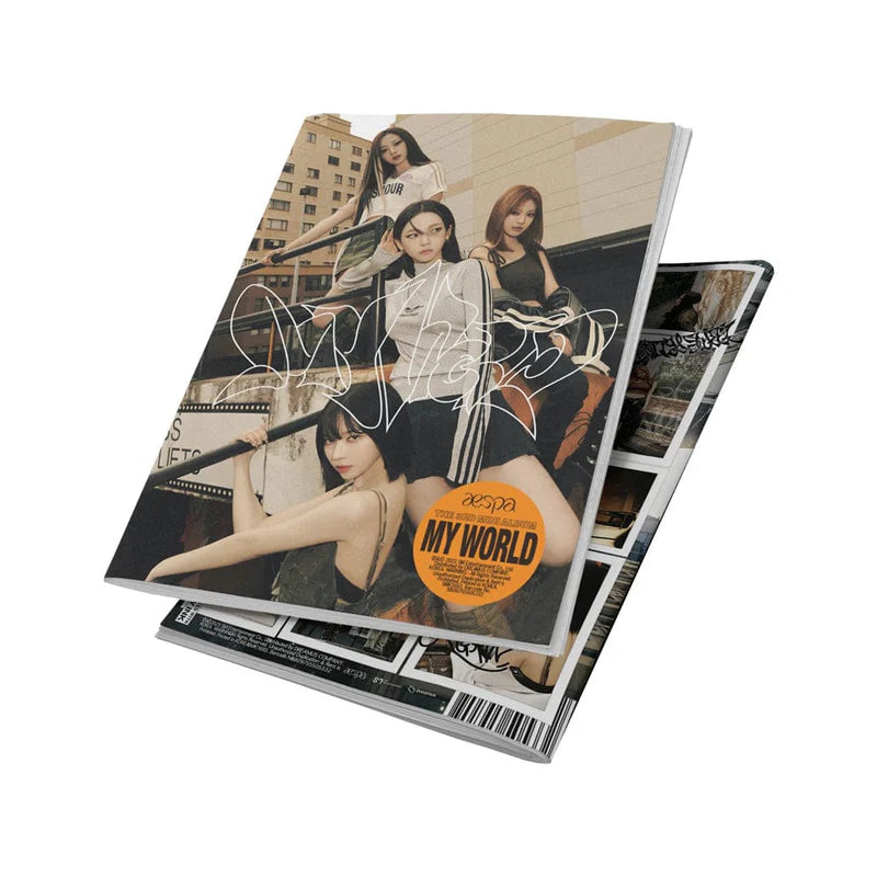 AESPA - MY WORLD (3rd Mini Album) Tabloid Version