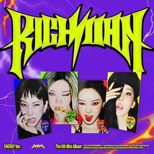 AESPA - RICH MAN (6th Mini Album) ENERGY
