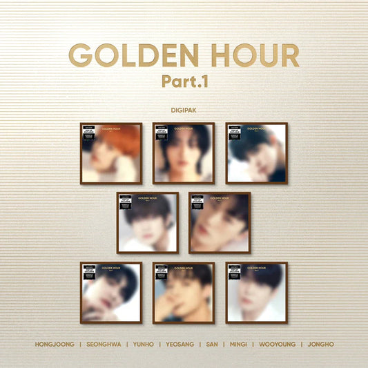 ATEEZ - GOLDEN HOUR : Part.1 DIGIPACK (10th Mini Album)