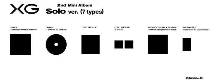 XG - AWE (2nd Mini Album) SOLO Version