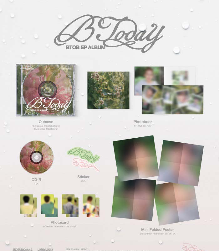 BTOB - BTODAY (Mini EP Album) JEWEL CASE
