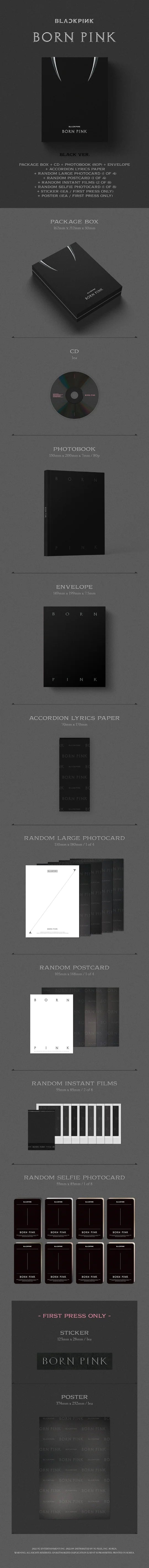 BLACKPINK - BORN PINK (2nd Album)