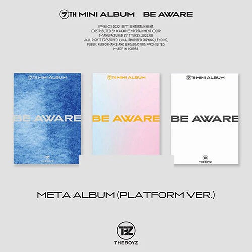 THE BOYZ - BE AWARE PLATFORM