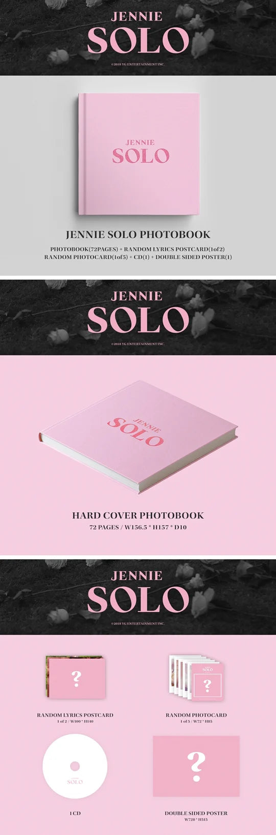 JENNIE (BLACKPINK) - Solo (1st solo album)
