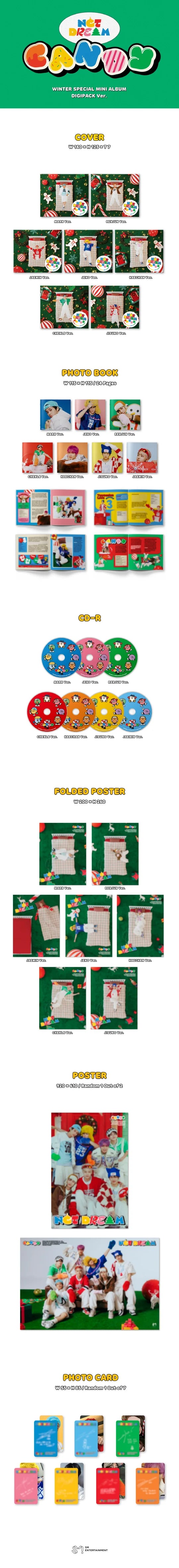 NCT DREAM - Candy (Winter Special Mini Album) DIGIPACK