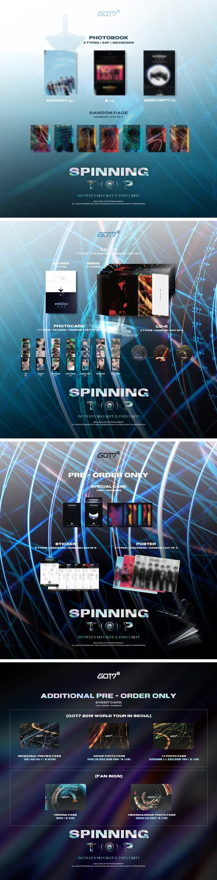 GOT7 - Spinning top