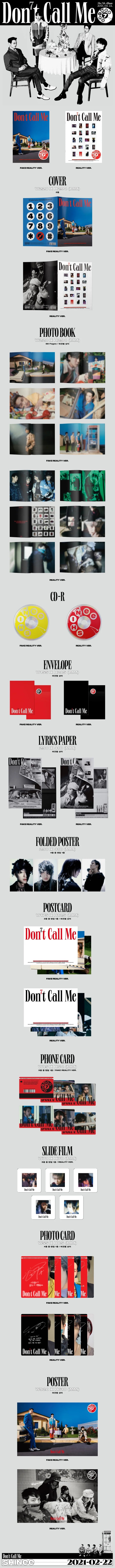 SHINEE - Don't Call Me (7th Album) PHOTOBOOK
