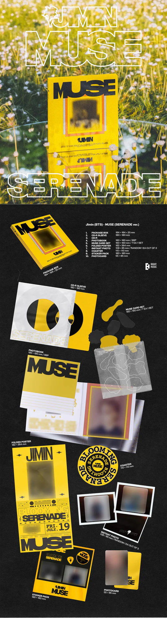 JIMIN (BTS) - MUSE (Target exclusive)
