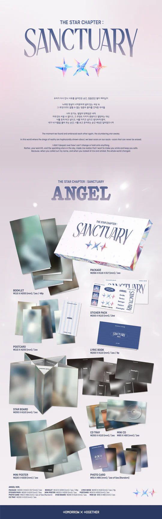 TXT - THE STAR CHAPTER : SANCTUARY (Angel version)