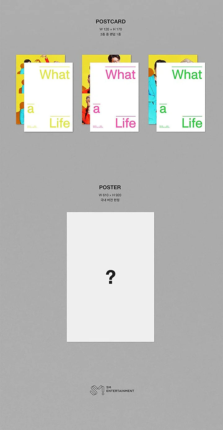EXO-SC - What A Life (1st Unit Mini Album)