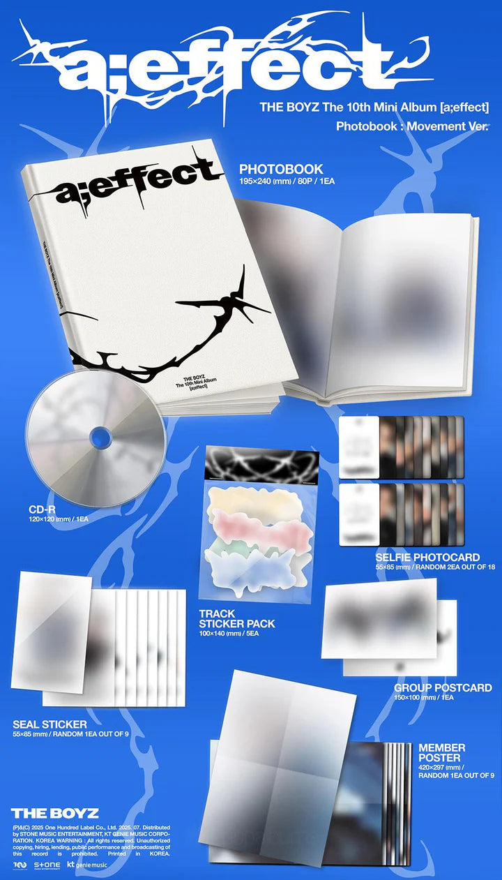 THE BOYZ - A;EFFECT (10th Mini Album)
