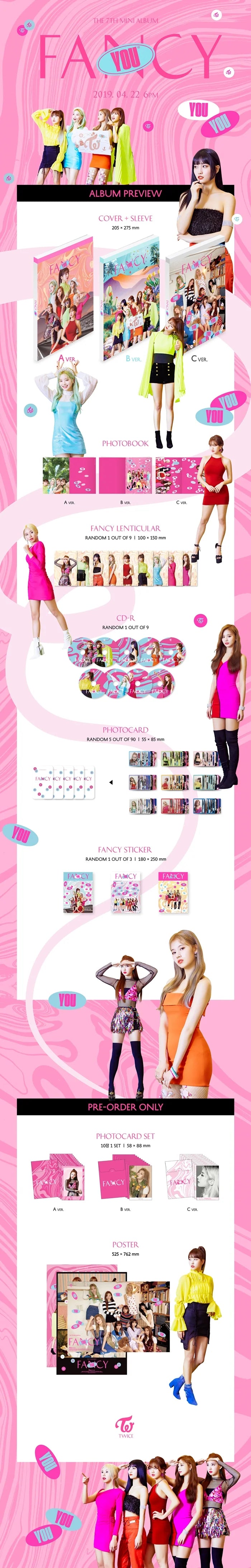 TWICE - Fancy You (7th Mini Album)