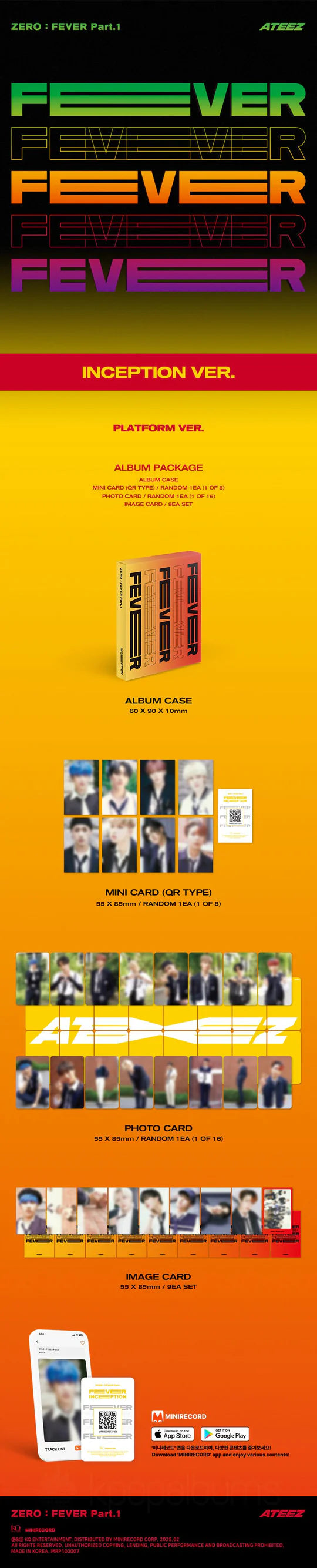 ATEEZ - ZERO : FEVER PART.1  PLATFORM