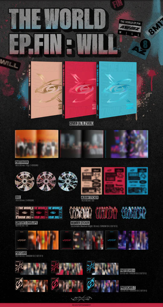 ATEEZ - THE WORLD EP.FIN : WILL (2nd Album)