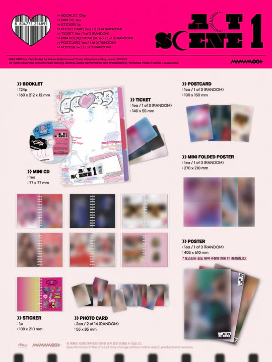 MAMAMOO+ - ACT 1, SCENE 1 (1st Single Album)